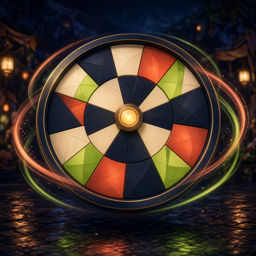 Orbit Wheel social circle-style game